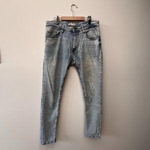 Zara Light Wash Denim Pants Mens 32W